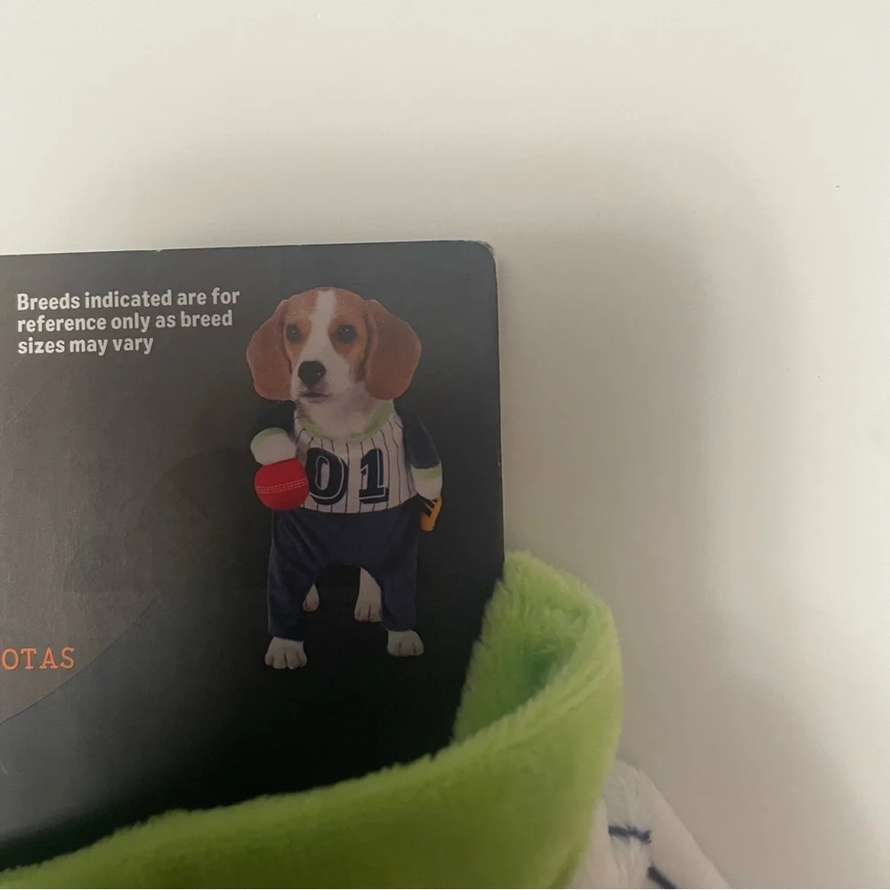Heart to Tail Dog Paddleball Player Halloween Costume - Navy and White Large